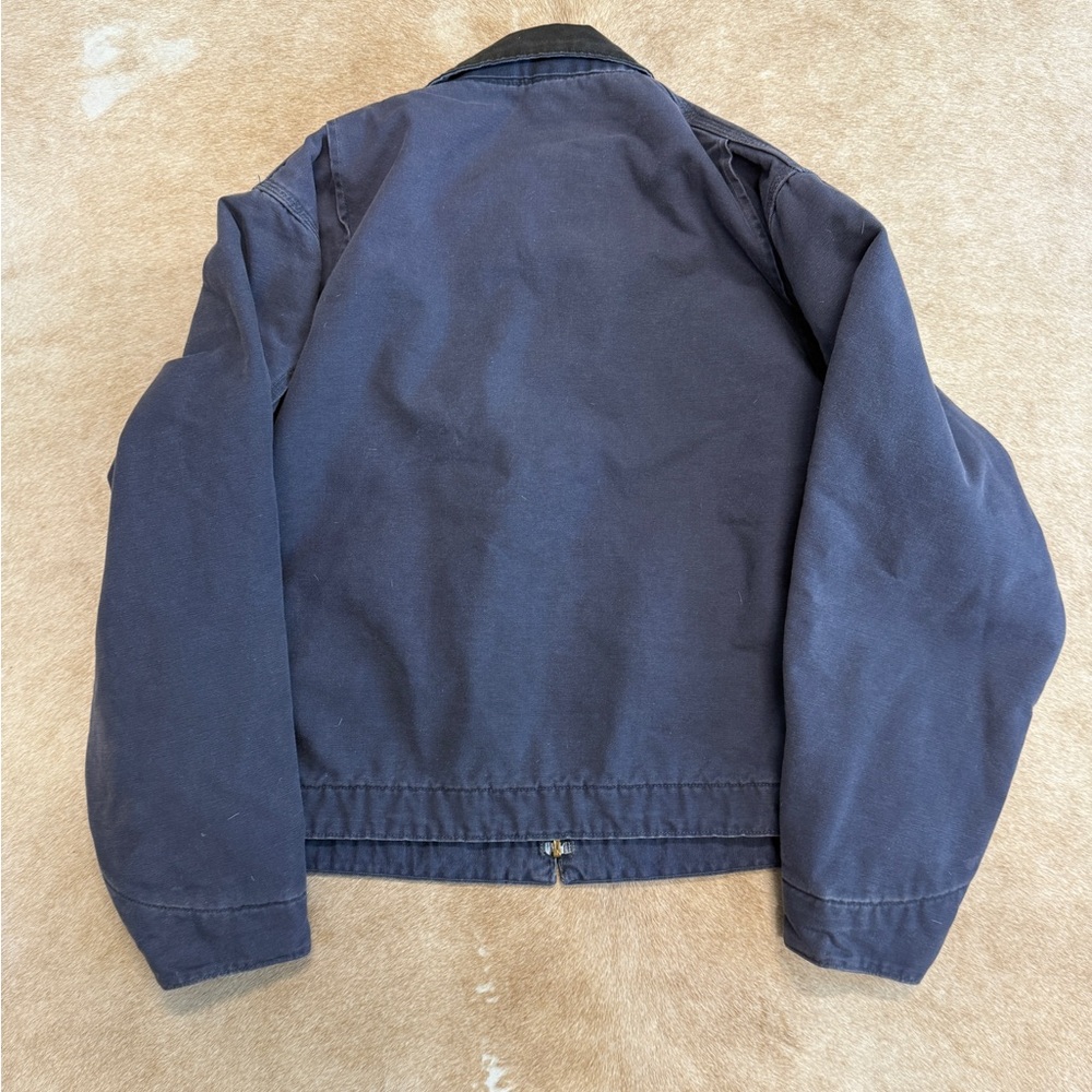 Carhartt Men's Navy and Black Jacket - Picture 2 of 3